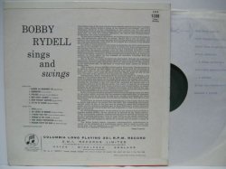 画像2: BOBBY RYDELL / Sings And Swings