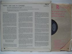 画像2: MICHAEL GARRICK / Poetry And Jazz In Concert ( Record 1. )