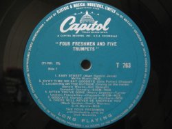 画像3: FOUR FRESHMEN / Four Freshmen And Five Trumpets