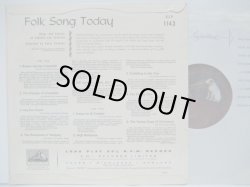 画像2: V.A. ( SHIRLEY COLLINS etc... ) / Folk Song Today ( 10inch )