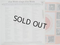 画像2: JIM WEBB / Sings Jim Webb