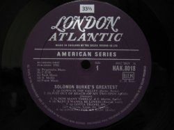 画像3: SOLOMON BURKE / Greatest Hits