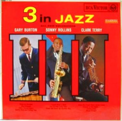 画像1: V.A. (GARY BURTON, SONNY ROLLINS, CLARK TERRY) / 3 In Jazz
