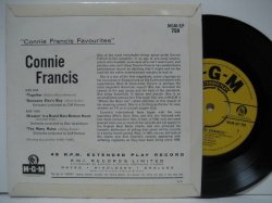 画像2: CONNIE FRANCIS / Connie Francis Favourites ( EP )