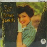 CONNIE FRANCIS / My Thanks To You