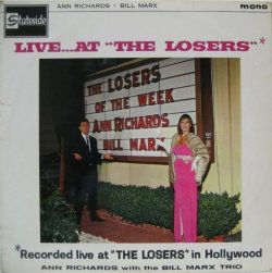 画像1: ANN RICHARDS with THE BILL MARX TRIO / Live At The Losers