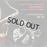 CLIFFORD BROWN / Ensemble Featuring Zoot Sims ( 10inch )