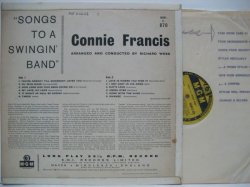 画像2: CONNIE FRANCIS / Songs To A Swingin Band