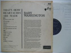 画像2: BABY WASHINGTON / That's How Heartaches Are Made