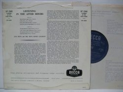 画像2: LITA ROZA & TONY KINSEY QUARTET / Listening In The After Hours ( 10inch )