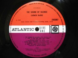画像3: CARMEN McRAE / The Sound Of Silence