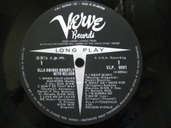 画像3: ELLA FITZGERALD with NELSON RIDDLE / Ella Swings Brightly With Nelson