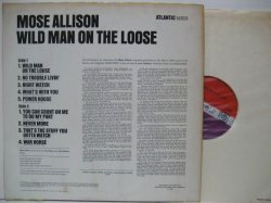 画像2: MOSE ALLISON / Wild Man On The Loose