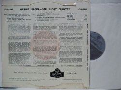 画像2: HERBIE MANN - SAM MOST QUINTET / Herbie Mann - Sam Most Quintet