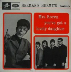 画像1: HERMAN'S HERMITS /  Mrs. Brown You've Got A Lovely Daughter ( EP )