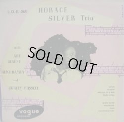 画像1: HORACE SILVER TRIO / Horace Silver Trio ( 10inch )