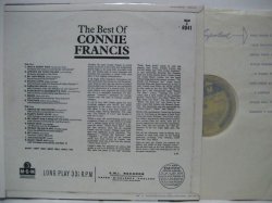 画像2: CONNIE FRANCIS / The Best Of Connie Francis