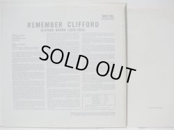画像2: CLIFFORD BROWN / Remember Clifford
