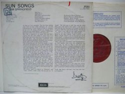 画像2: TOM SPRINGFIELD / Sun Songs