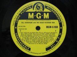 画像3: BILL HENDERSON - OSCAR PETERSON / Bill Henderson With The Oscar Peterson Trio