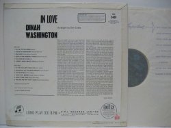 画像2: DINAH WASHINGTON / In Love
