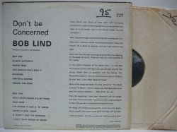 画像2: BOB LIND / Don't Be Concerned