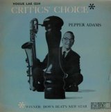 PEPPER ADAMS QUINTET / Critics' Choice