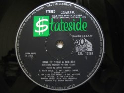 画像3: JOHNNY WILLIAMS / How To Steal A Million