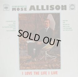 画像1: MOSE ALLISON / I Love The Life I Live