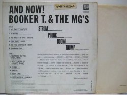 画像2: BOOKER T. & THE M.G.'S / And Now !