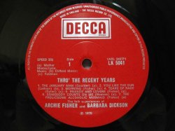 画像3: ARCHIE FISHER & BARBARA DICKSON / Thro' The Recent Years
