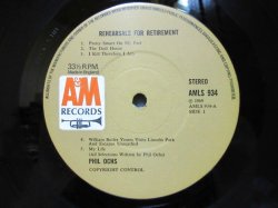 画像3: PHIL OCHS / Rehearsals For Retirement