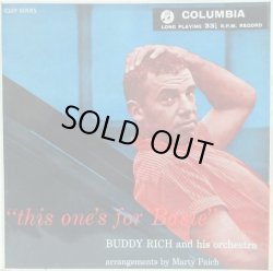 画像1: BUDDY RICH & HIS ORCHESTRA / This One's For Basie