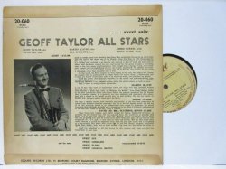 画像2: GEOFF TAYLOR ALL STARS / Sweet Suite ( 10inch )