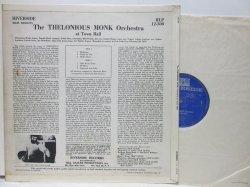 画像2: THELONIOUS MONK ORCHESTRA / At Town Hall