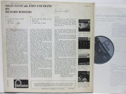 画像2: MILES DAVIS & JOHN COLTRANE / Play Richard Rodgers