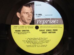 画像3: FRANK SINATRA / Sinatra Sings Great Songs From Great Britain