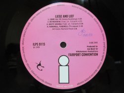 画像3: FAIRPORT CONVENTION / Liege & Lief
