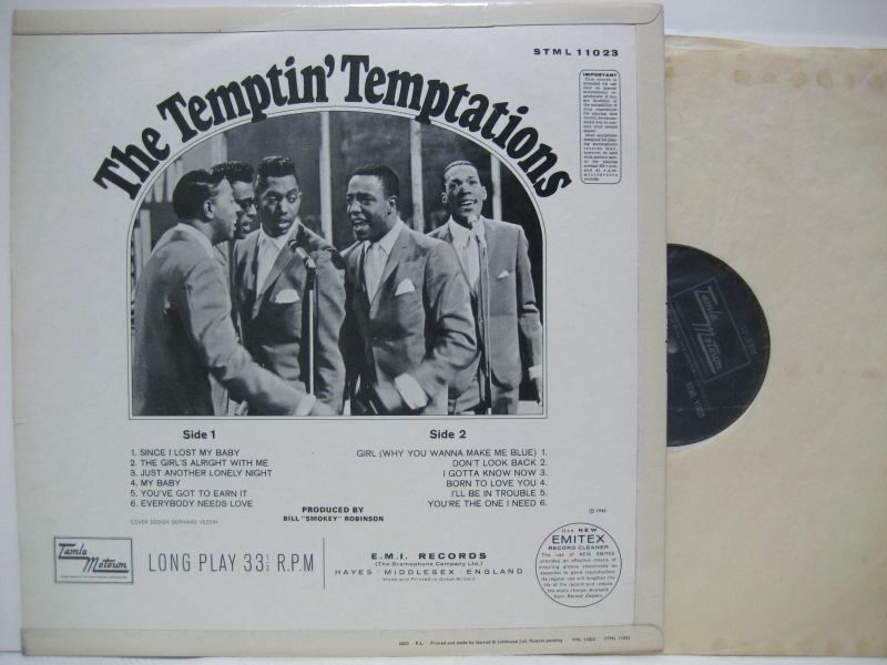 TEMPTATIONS / Temptin' Temptations - 大塚レコード