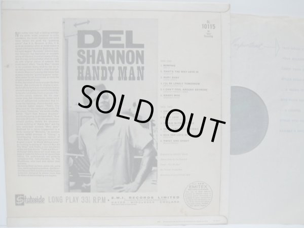 画像2: DEL SHANNON / Handy Man