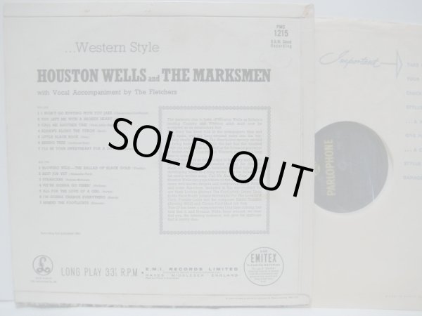 画像2: HOUSTON WELLS & THE MARKSMEN / Western Style