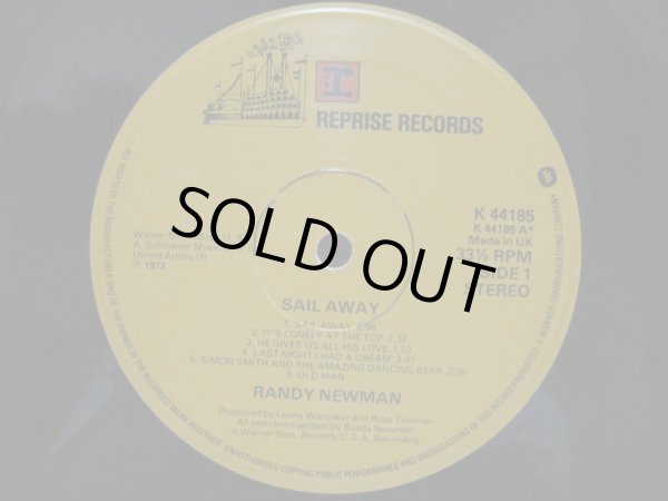 画像3: RANDY NEWMAN / Sail Away