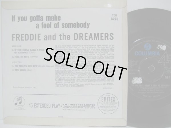 画像2: FREDDIE & THE DREAMERS / If You Gotta Make A Fool Of Somebody ( EP )