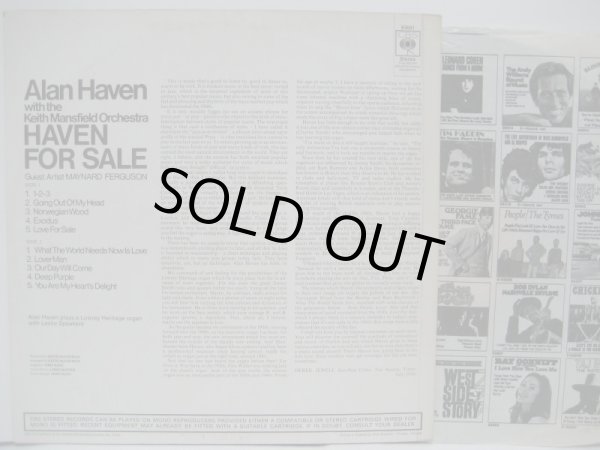 画像2: ALAN HAVEN / Haven For Sale