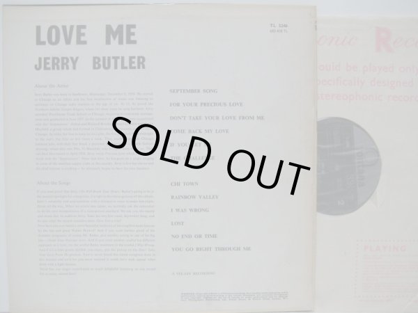 画像2: JERRY BUTLER / Love Me