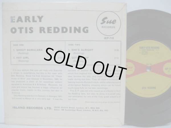 画像2: OTIS REDDING / Early Otis Redding ( EP )