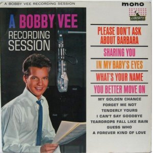 画像: BOBBY VEE / A Bobby Vee Recording Session
