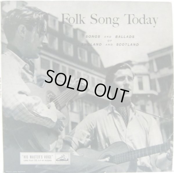 画像1: V.A. ( SHIRLEY COLLINS etc... ) / Folk Song Today ( 10inch )