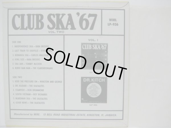 画像2: V.A. / Club Ska '67  Vol. 2 