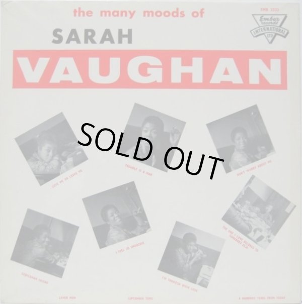 画像1: SARAH VAUGHAN / The Many Moods Of Sarah Vaughan